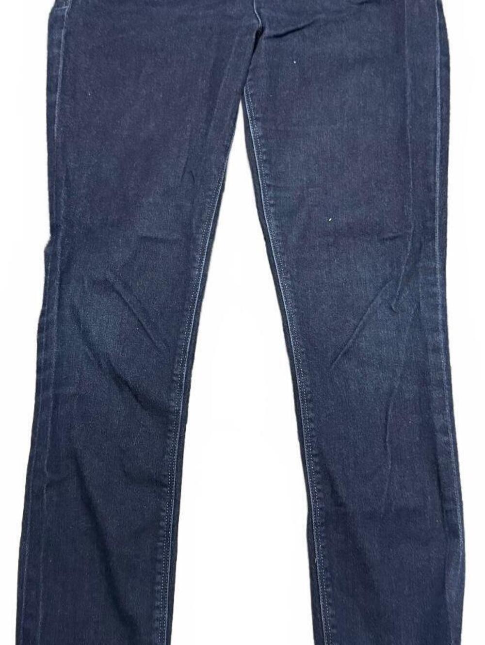 Armani Exchange Dark Blue Slim Fit Jeans with Classic Five-Pocket Design